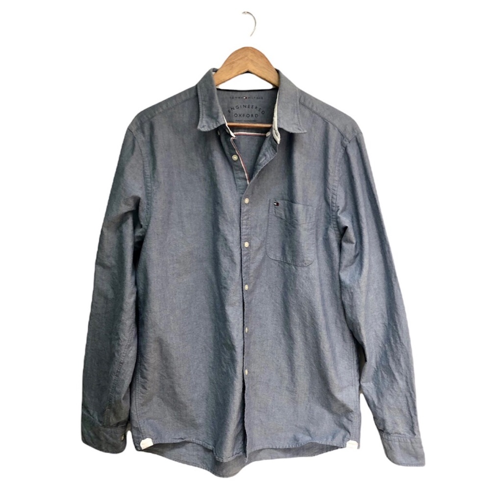 Tommy Hilfiger Engineered Oxford Men’s Button Down Shirt - Men’s XL